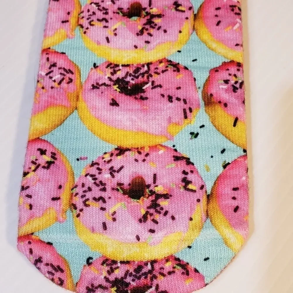 New Living Royal Donut Crew Socks